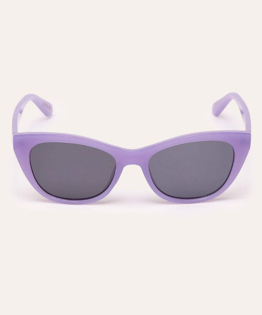 óculos de sol gatinho lilás