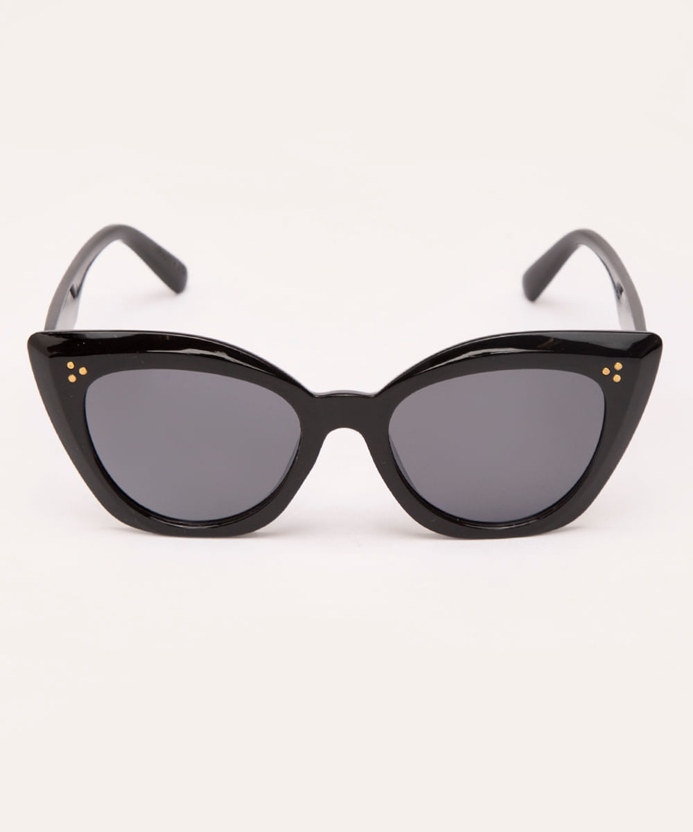 óculos de sol gatinho preto