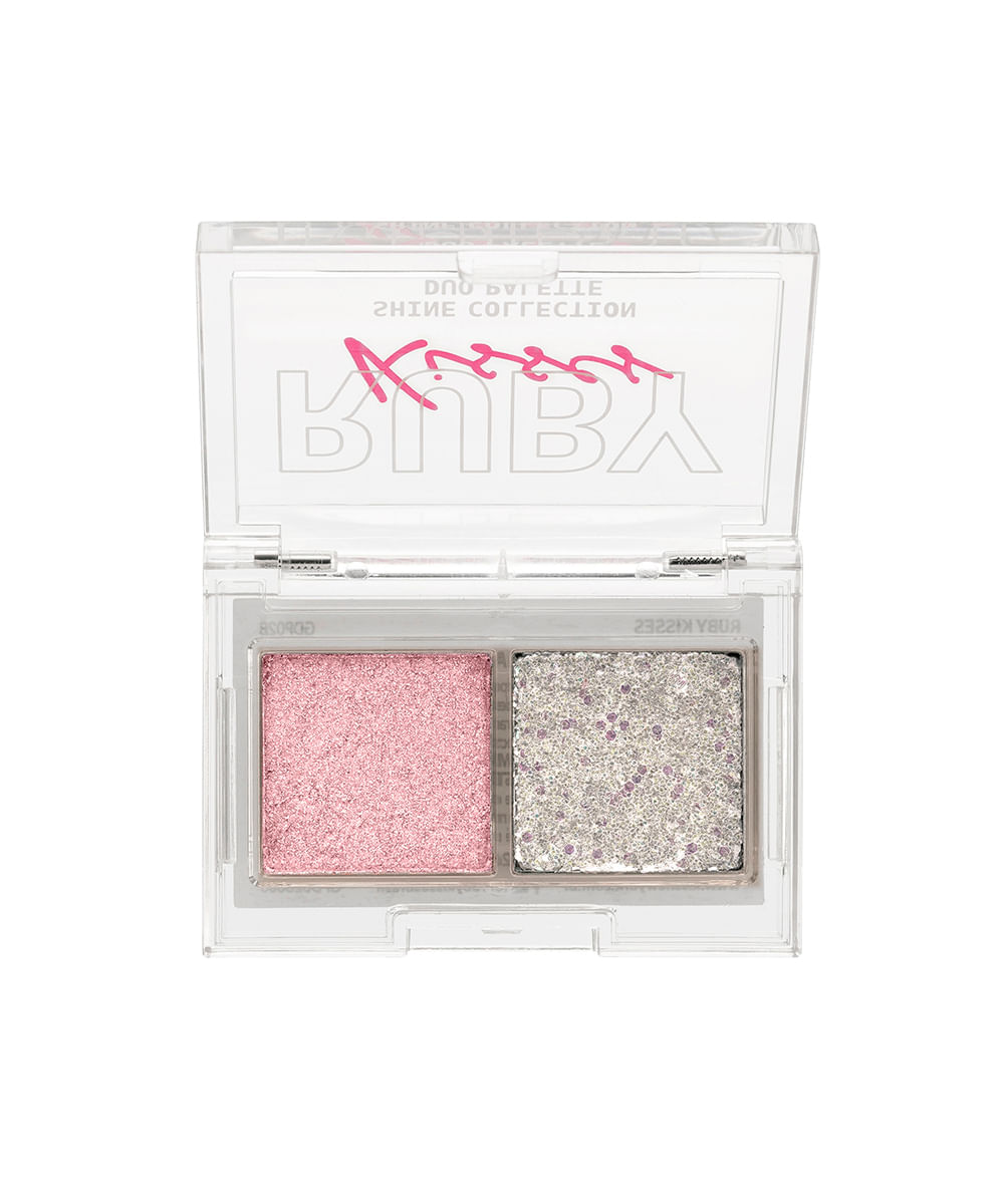 ruby kisses shine collection duo palette diamond
