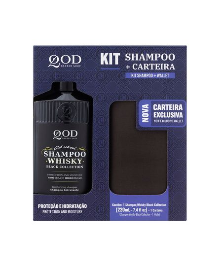 kit whisky shampoo old school e carteira qod barber shop UNICO kit whisky shampoo old school e carteira qod barber shop UNICO