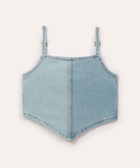 regata jeans infantil azul claro 6 regata jeans infantil azul claro 6