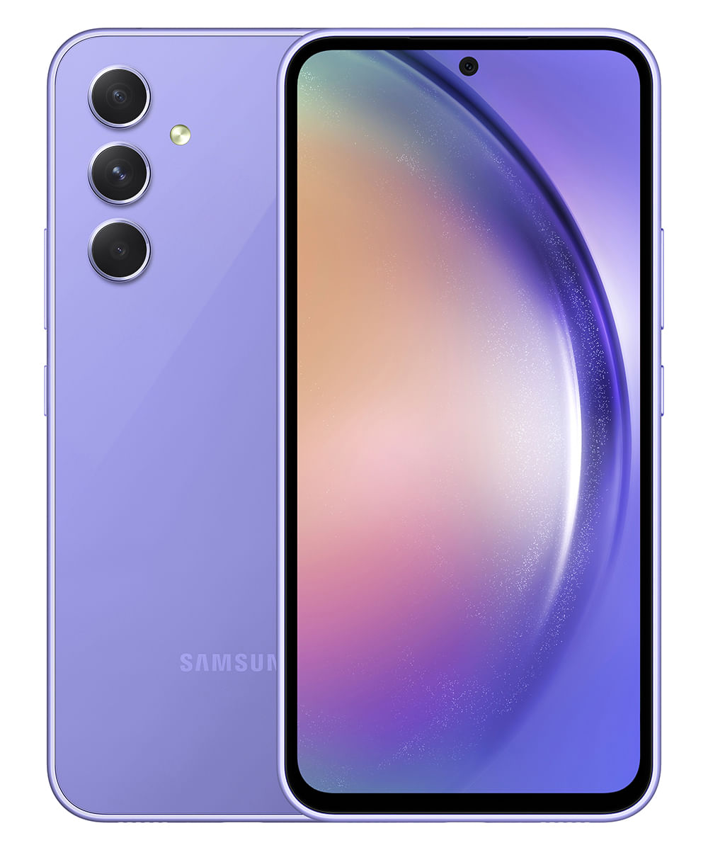 smartphone samsung a546e galaxy a54 5g 256gb violeta