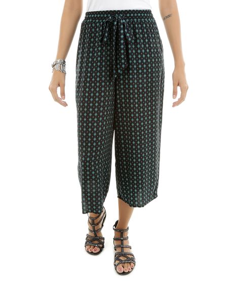 Calca-Pantacourt-Floral-Preta-8259463-Preto_1