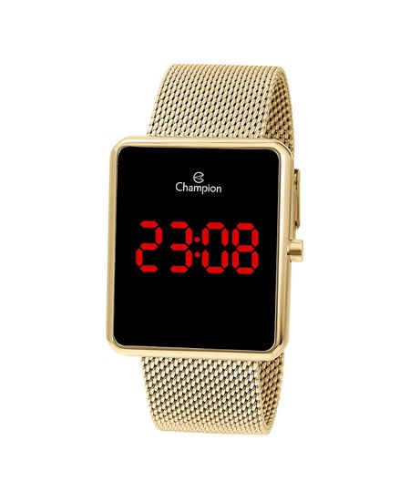 relógio digital champion CH40080V dourado UNICO relógio digital champion CH40080V dourado UNICO