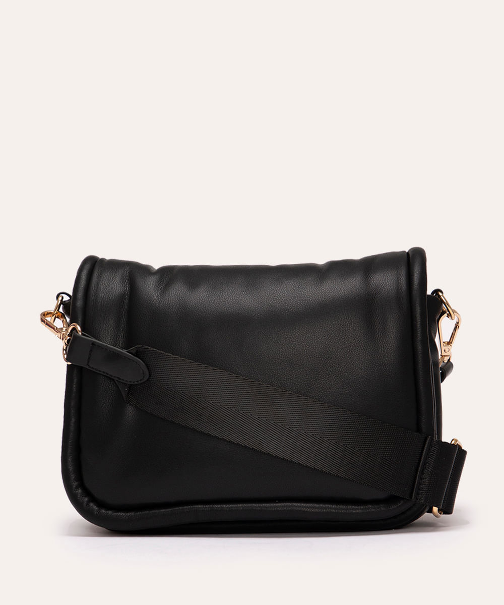 bolsa pillow crossbody preto