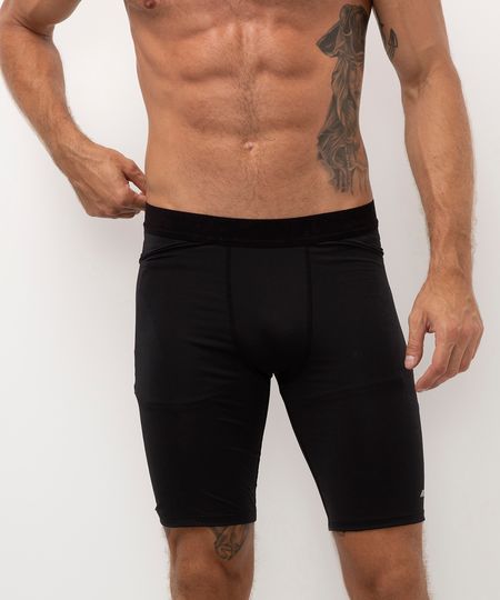 bermuda de compressão esportiva ace preto G