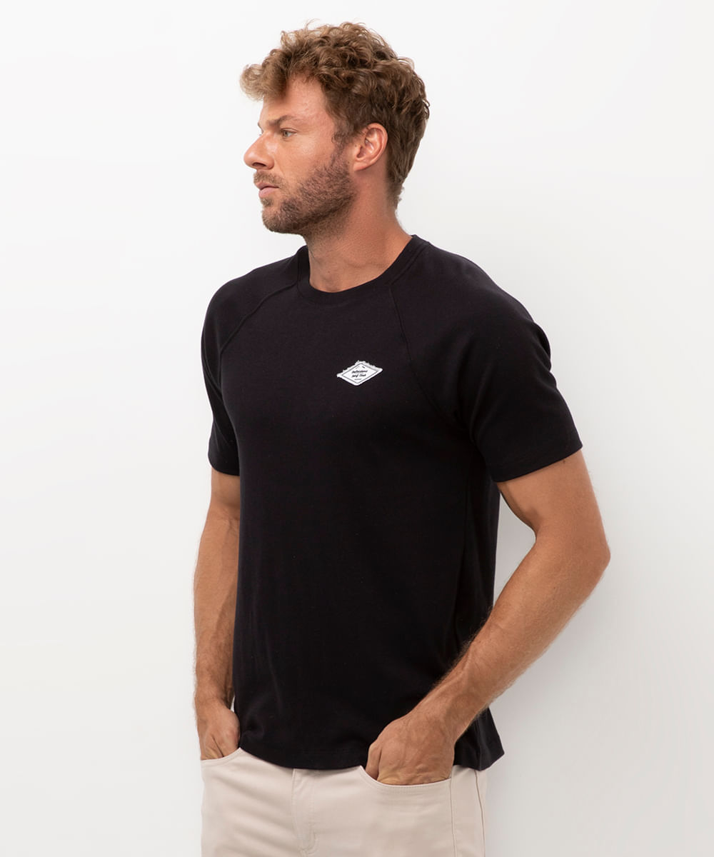 camiseta comfort surf club preto