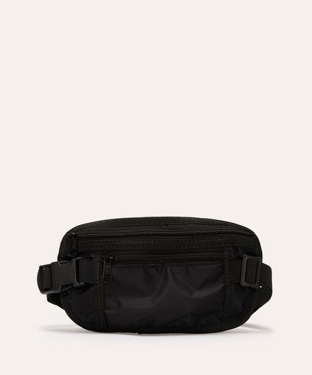 pochete doleira alça elástica preto UNICO pochete doleira alça elástica preto UNICO