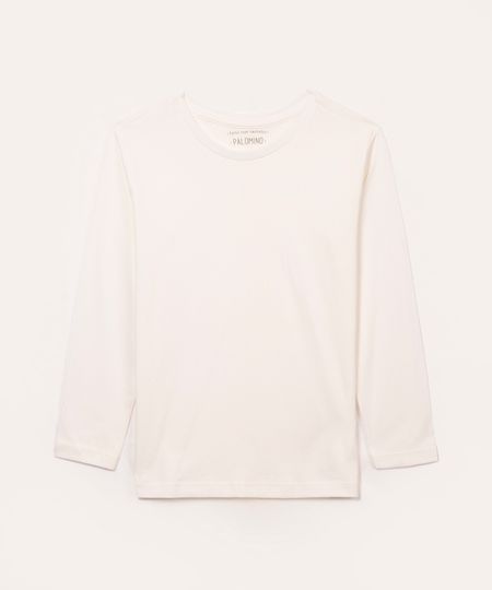 camiseta de algodão infantil off white 6