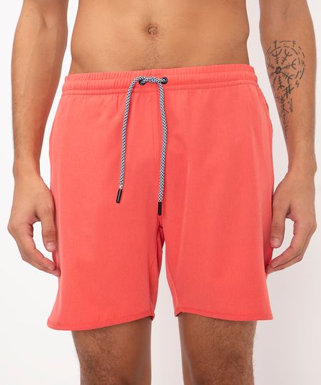 short cós elástico vermelho G