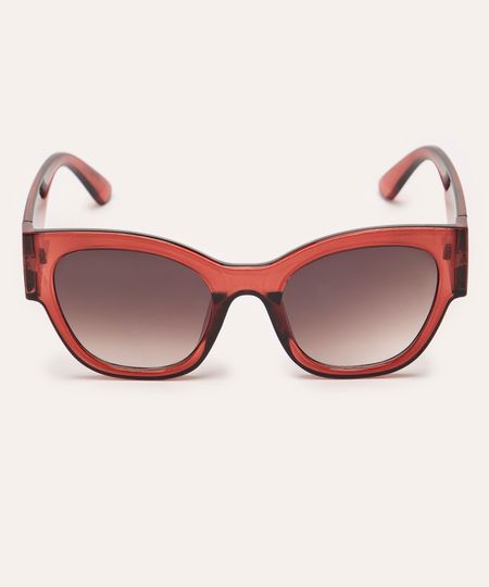 óculos de sol redondo vinho UNICO óculos de sol redondo vinho UNICO