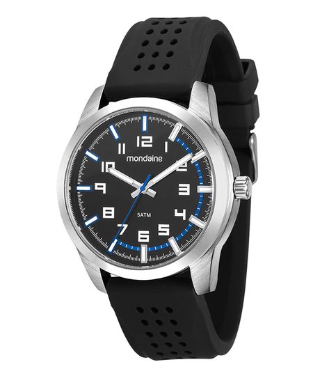 relógio mondaine analógico 99044g0mvni1kv prateado UNICO