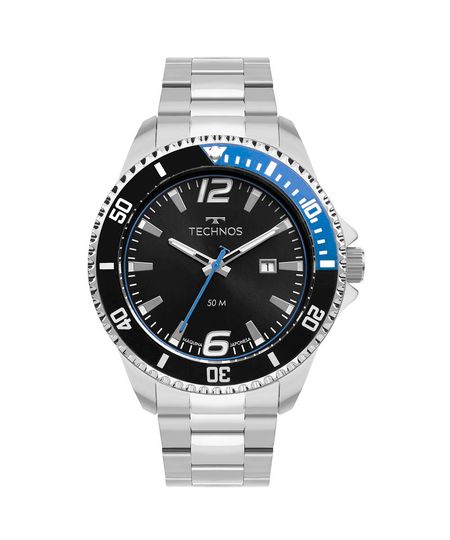 relógio technos analógico 2115ncn-1a prateado UNICO relógio technos analógico 2115ncn-1a prateado UNICO