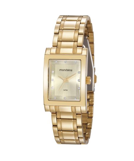 relógio mondaine analógico 32103lpmvde1kj dourado UNICO