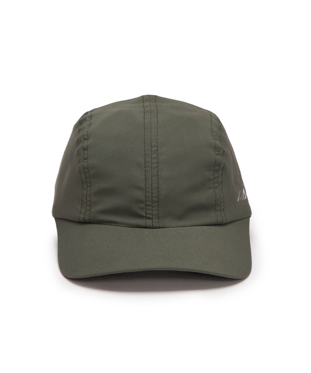 boné básico proteção uv esportivo ace verde militar