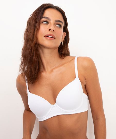 sutiã base com bojo branco 42 sutiã base com bojo branco 42