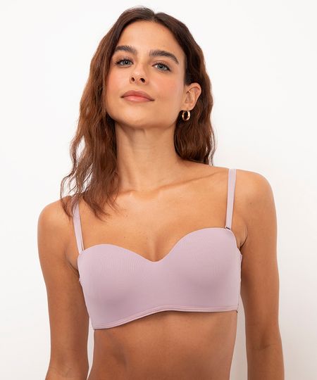 sutiã alças removíveis com bojo roxo 40 sutiã alças removíveis com bojo roxo 40