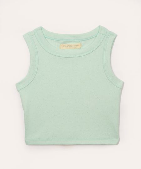 regata infantil com glitter verde 4 regata infantil com glitter verde 4