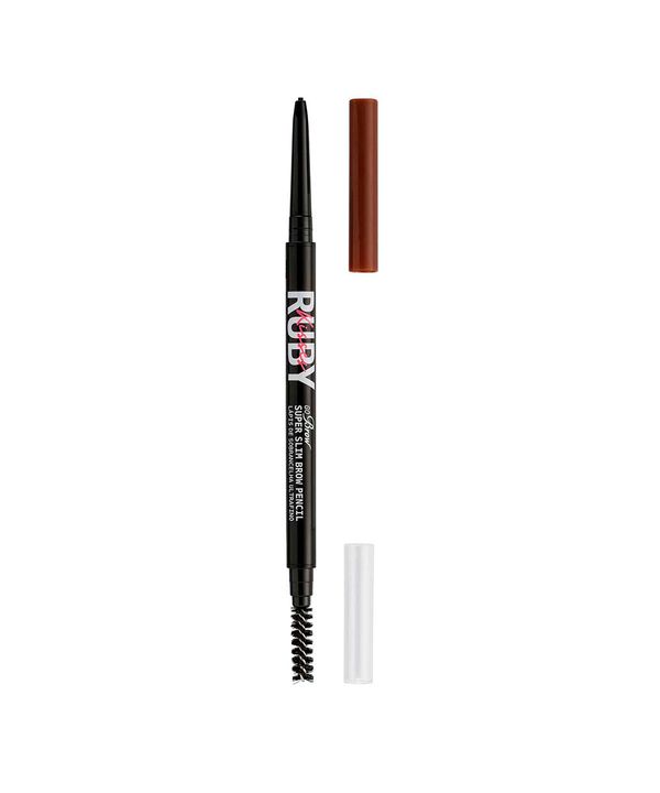 lápis de sobrancelha ultrafino ruby kisses go brow chocolate brown UNICO