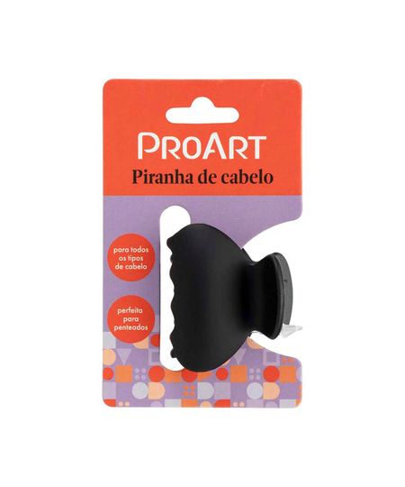 presilha de cabelo proart preta UNICO