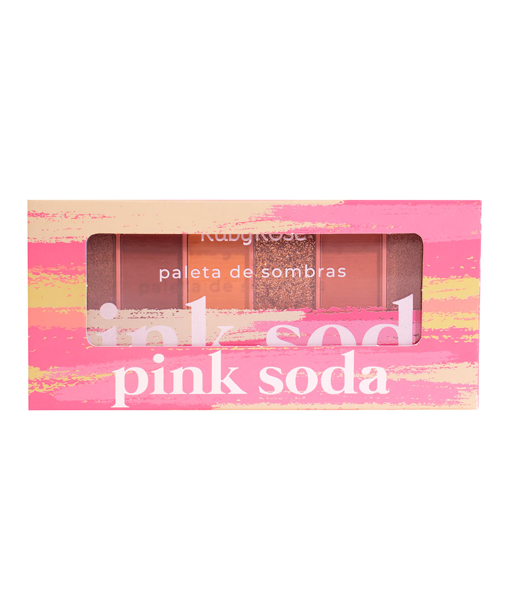 paleta de sombra ruby rose pink soda