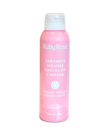 sabonete mousse frutas vermelhas ruby rose UNICO sabonete mousse frutas vermelhas ruby rose UNICO