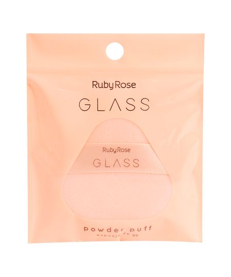esponja puff glass ruby rose UNICO esponja puff glass ruby rose UNICO