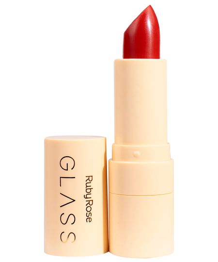 batom velvety glass bg08 ruby rose UNICO batom velvety glass bg08 ruby rose UNICO