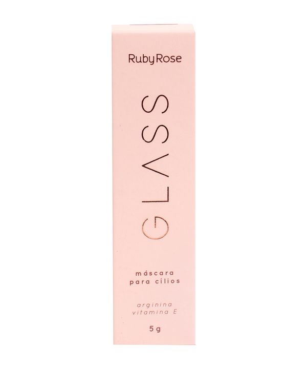 máscara para cílios glass ruby rose UNICO