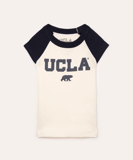 camiseta juvenil manga curta ucla azul 12