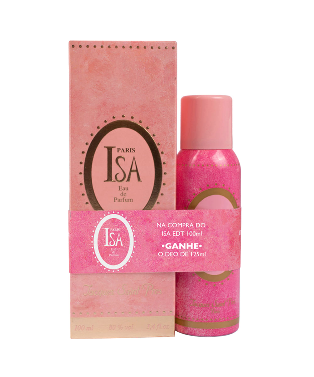 kit perfume Isa ulric de varens feminino eau de parfum 100ml