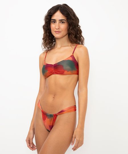 tanga regulável marmorizada proteção uv vermelha PP tanga regulável marmorizada proteção uv vermelha PP