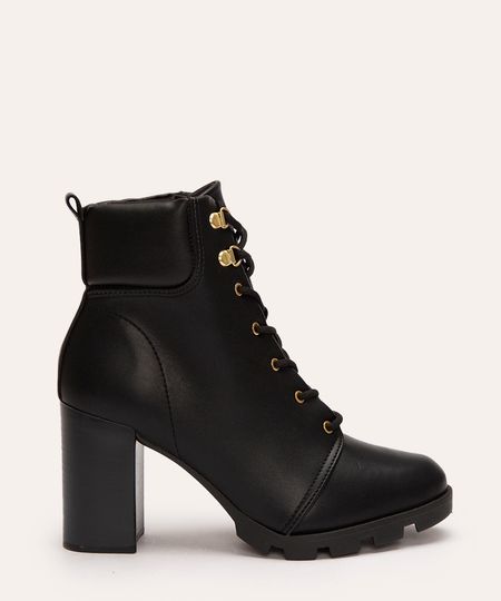 bota cano curto salto alto beira rio preta 35 bota cano curto salto alto beira rio preta 35