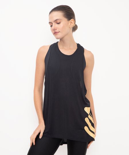 regata de viscose esportiva ace preto G