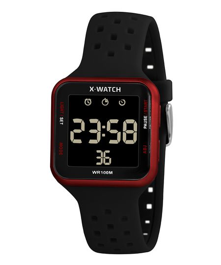 relógio x-games digital xgppd101w-pxpx preto UNICO