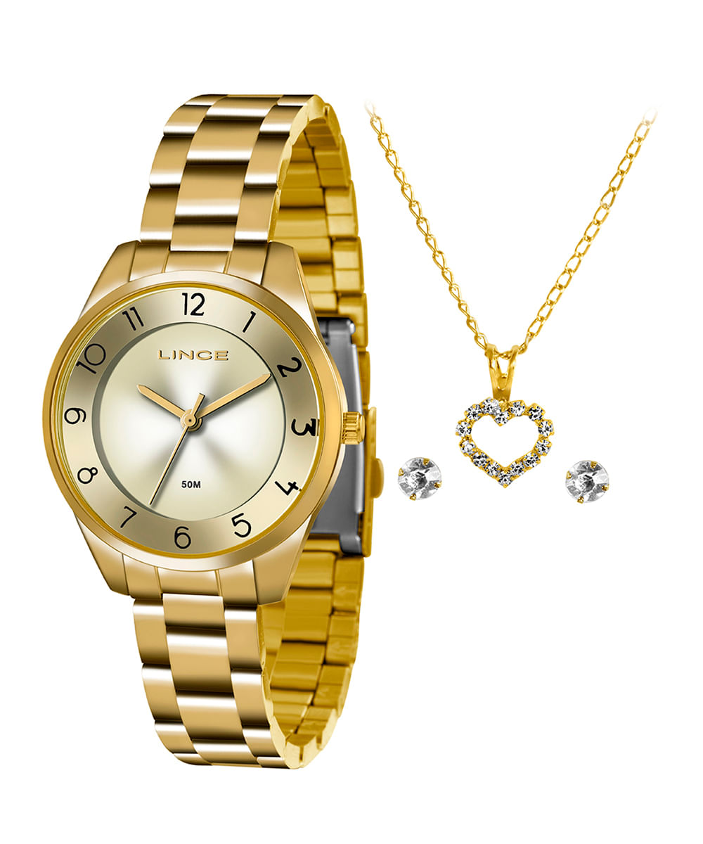 relógio lince analógico lrg4376l-ka2gc1kx dourado
