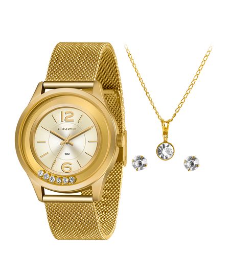 relógio lince analógico lrg4711l-ka2ic2kx dourado UNICO relógio lince analógico lrg4711l-ka2ic2kx dourado UNICO