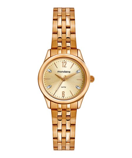 relógio mondaine analógico 32587lpmvde1kl dourado UNICO