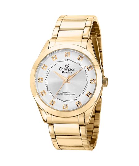 relógio champion analógico ch24759w dourado UNICO relógio champion analógico ch24759w dourado UNICO