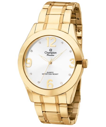 relógio champion analógico ch24268d dourado UNICO relógio champion analógico ch24268d dourado UNICO