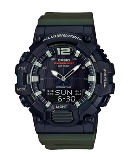 relógio casio analógico e digital hdc-700-3a3vdf UNICO