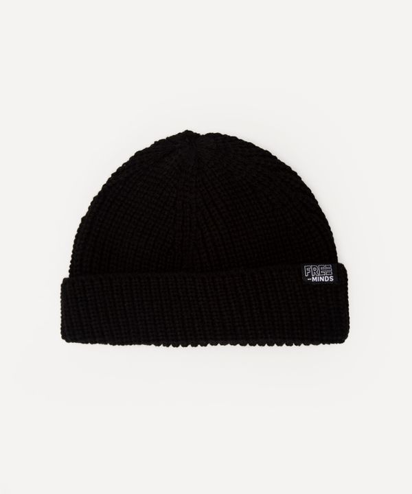 gorro de tricot infantil preto UNICO