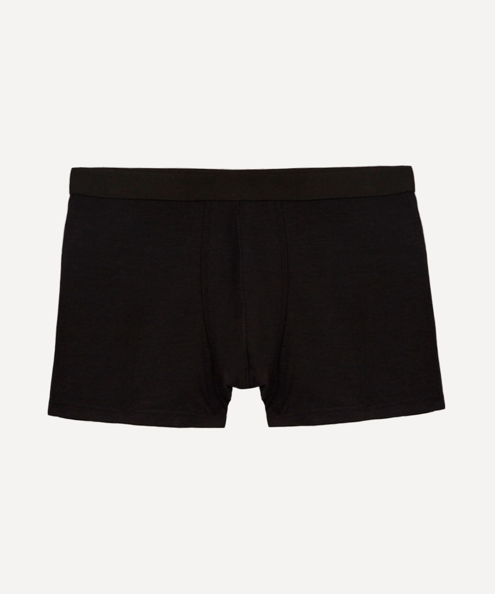 cueca boxer modal preta