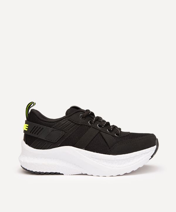 tênis infantil esportivo ollie preto 29