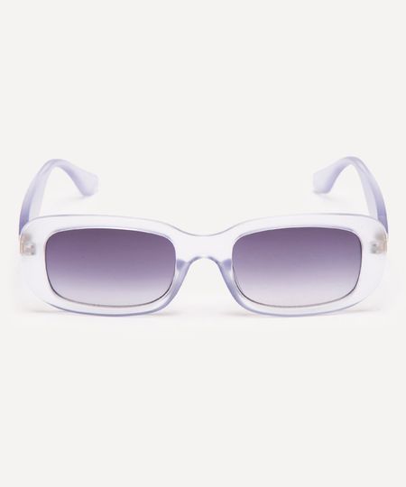 óculos de sol quadrado clear transparente UNICO óculos de sol quadrado clear transparente UNICO