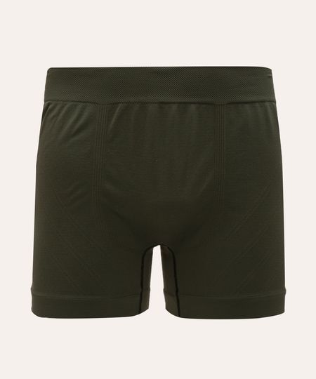 cueca boxer jacquard verde militar G cueca boxer jacquard verde militar G