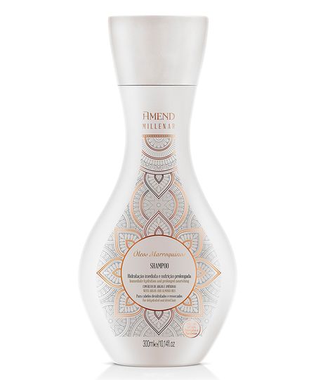 shampoo millenar óleos marroquinos amend 300ml 300 ML