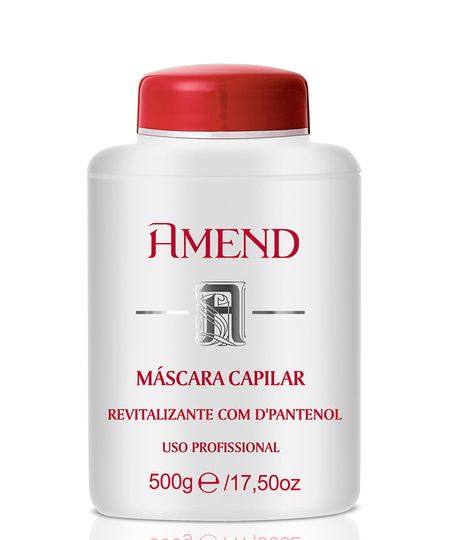máscara revitalizante d'pantenol amend classics 500g 500 G máscara revitalizante d'pantenol amend classics 500g 500 G