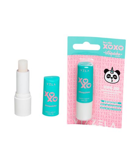 balm labial xoxo fps 20 vizzela bitoquinha 4g UNICO balm labial xoxo fps 20 vizzela bitoquinha 4g UNICO