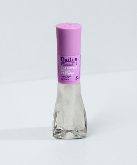 esmalte dailus top coat era glitter que me faltava UNICO esmalte dailus top coat era glitter que me faltava UNICO